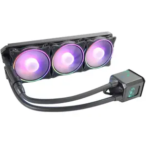 Alphacool Eisbaer Aurora 360mm CPU - Noir ARGB V1.1, Refroidissement l... pas cher