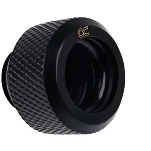Alphacool Eiszapfen Connector Series HardTube Socket - Raccord de compression du système de refroidissement par liquide - noir profond