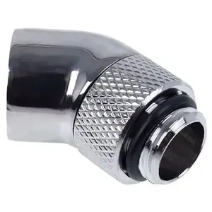 Alphacool Eiszapfen angled adaptor 45° rotatable G1/4 outer thread to ...