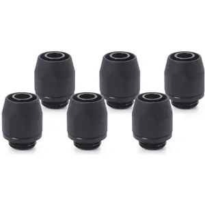 Alphacool HF Douille à visser TPV métal, Raccord, Noir pas cher