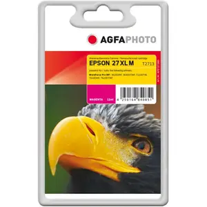 Comparateur de prix : AgfaPhoto - Magenta - compatible - cartouche d'encre (alternative pour : Epson 27XL, Epson C13T27134010, Epson T2713) - pour Epson WorkForce WF-3620DWF, WF-3640DTWF, WF-7110DTW, WF-7610DWF, WF-7620, WF-7620DTWF