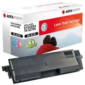 AgfaPhoto Compatible Avec Kyocera Tk-5270k (1t02tv0nl0) Agfa Photo Aptk5270be To... pas cher