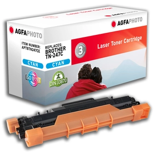 AgfaPhoto Compatible Avec Brother Tn-247c Agfa Photo Aptbtn247ce Toner Cyan pas cher