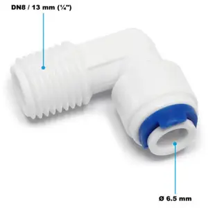 WILTEC Naturewater Raccord Jaco Tuyau 1/8Pouces - 3.175mm AG 90° - 50854 pas cher