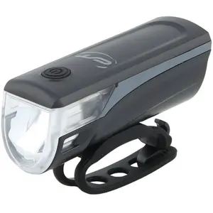 Eclairage avant CONTEC Speed LED - Noir/Gris - Pour Vélo Loisir Adulte pas cher