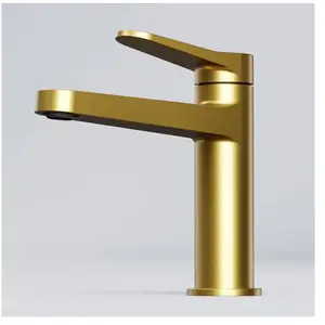 Steinberg 340 - Wastafelkraan, geborsteld goud 340 1010 BG