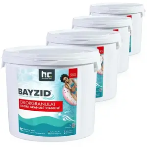 BAYZID® Granulé de chlore choc 4 x 5 kg pas cher