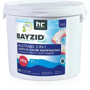 HÖFER CHEMIE® Galets de chlore multifonction (200g) 1x5kgVendu parcdiscount