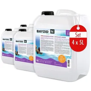 Höfer Chemie BAYZID® 4 x 5 L (20 l) Floculant Liquide pour Piscine - C... pas cher