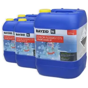 BAYZID® Chlore liquide 48° 4 x 25 kg (80 L) pas cher