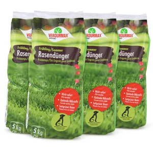 Höfer Chemie 4 x 5 kg d'engrais pour gazon printemps/été pas cher