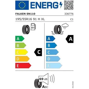 Falken SINCERA SN110 195/55 R16 91H pas cher
