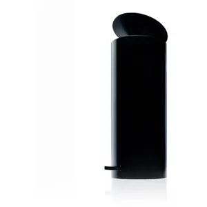 Merkloos / Sans marque Decor Walther prullenbak Bin 3 mat zwart pas cher