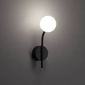 Decor Walther Muurlamp - PEP ONE, mat zwart. pas cher