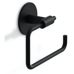 Decor Walther Toiletrolhouder - Zelfklevend TPH3, mat zwart. pas cher