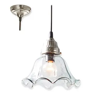 LOBERON Hanglamp Noelle helder/zilverkleurig