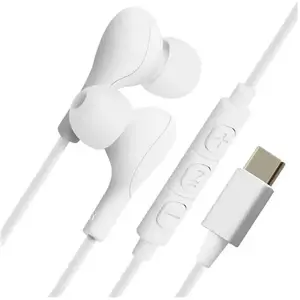 Comparateur de prix : 4Smarts Melody Digital Basic Headset USB-C Oordopjes Wit