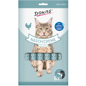 Dokas Crème gourmande au foie pour chat   90 g pas cher