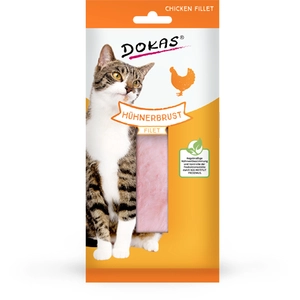 friandise à mâcher pour chat au filet de poulet Dokas 22gVendu parzooplus-be