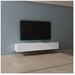 Mai & Mai Meuble TV Suspendue Armoire avec Soft-Close Table TV pour le...