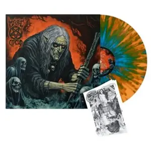 Hexenbrand 1486 Édition Limitée Vinyle Orange, Bleu et Vert Marbré pas cher