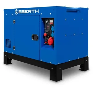 EBERTH Groupe électrogène 15000 Watts, 24,5 cv, moteur diesel à 4 temp... pas cher