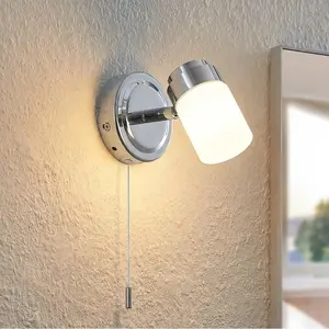 Lindby - Applique Murale à intensité variable 'Alimari' en métal pour salon & salle à manger pas cher