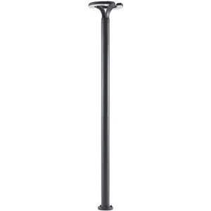 LINDBY Led Lampadaire extérieur 'Keily' en aluminium pas cher