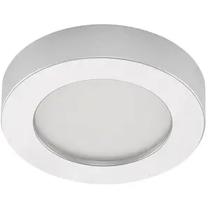 PRIOS LED Plafonnier à intensité variable 'Edwina' en aluminium pour salle de bain pas cher