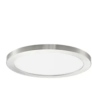PRIOS Led Plafonnier 'Aureka' en aluminium pour salon & salle à manger pas cher