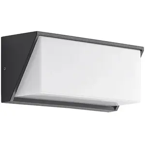 LINDBY LED Applique Exterieur 'Malim' en aluminium pas cher