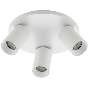 Arcchio - buitenspot - 3lichts - aluminium - H: 12.2 cm - GU10 - wit pas cher