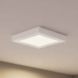 PRIOS LED Plafonnier à intensité variable 'Alette' en aluminium pour salle de bainVendu parbol