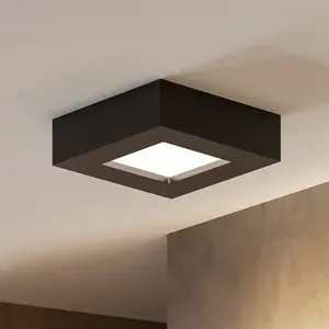 Prios - led Plafonnier à intensité variable 'Alette' en aluminium pour salle de bainVendu parbol