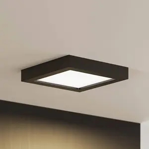 Prios - led Plafonnier à intensité variable 'Alette' en aluminium pour salle de bain pas cher
