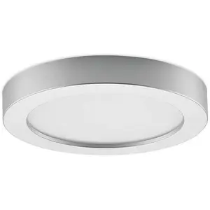 Prios - led Plafonnier à intensité variable 'Edwina' en aluminium pour salle de bain pas cher