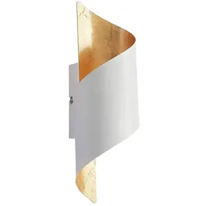 LINDBY Applique Murale à intensité variable 'Desirio' en métal pour salon & salle à manger pas cher