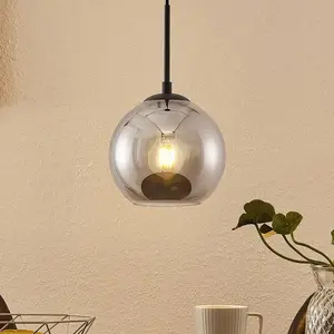 Lindby Suspension à intensité variable 'Jurian' en métal pour salon & salle à manger pas cher