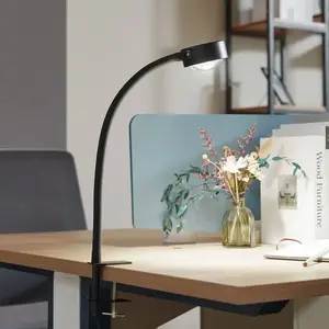 Lindby - Klemlamp - 1licht - ijzer - H: 25 cm - GX53 - zwart mat pas cher