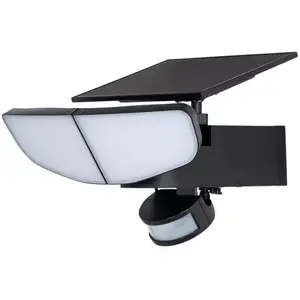 LINDBY Led Applique Murale Solaire à intensité variable 'Naelin' pas cher