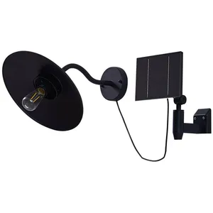 LINDBY Led Applique Murale Solaire 'Virane' en aluminium pas cher