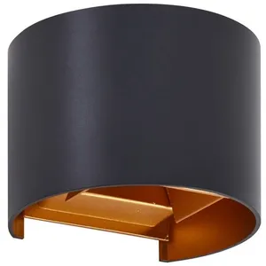LINDBY LED Applique Exterieur 'Nivar' en métal pas cher