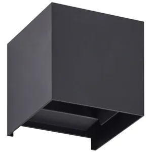 LINDBY Led Applique Exterieur 'Nivar' en métal pas cher