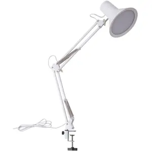 Lindby - Klemlamp- met dimmer - 1licht - Metaal, kunststof - H: 70 cm ...Vendu parbol