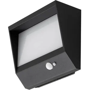 LUCANDE Led Applique Murale Solaire 'Dava' en aluminium pas cher