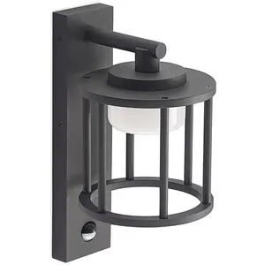 Lucande - Applique extérieure à intensité variable 'Berenike' en aluminium pas cher