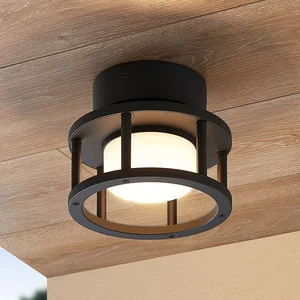 LUCANDE Plafonnier à intensité variable 'Berenike' en aluminium pas cher