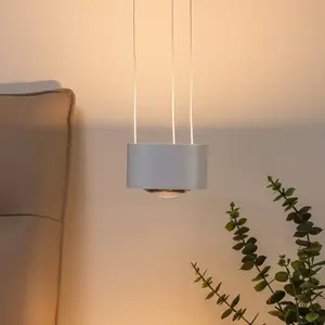 Arcchio - Hanglampen - 2lichts - Gegoten aluminium - H: 9.3 cm - wit (... pas cher