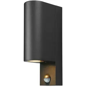 PRIOS Applique extérieure à intensité variable 'Tetje' en aluminium pas cher