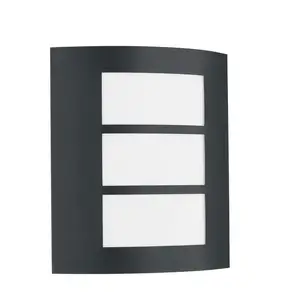 LINDBY Applique extérieure à intensité variable 'Vimal' en aluminium pas cher